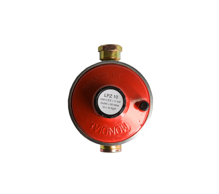 Drukregelaar 10 kg/u 50 mbar 1/2" r inw. x 1/4" r inw.