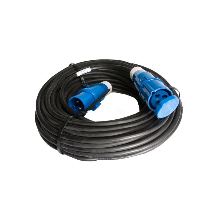 Aansluitsnoer neopreen 30 Meter- CEE