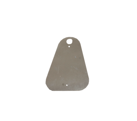 Beschermschild aluminium minium voor handbrander