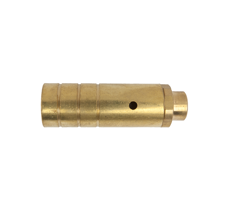 Vlamkop messing diameter 22mm- M10 x 1 inw.