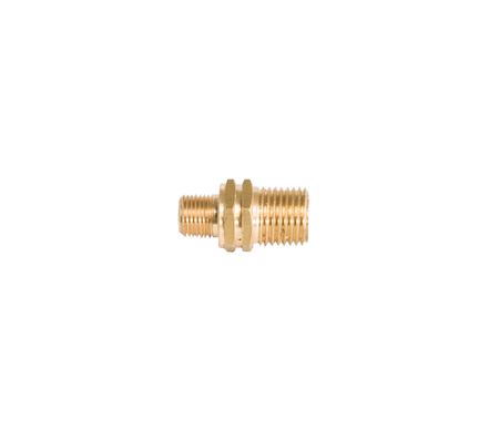 Verloopnippel 1/4" l uitw. x 1/8" r uitw.