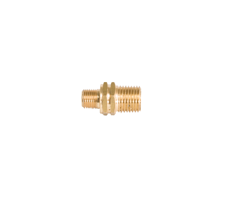 Verloopnippel 1/4" l uitw. x 1/8" r uitw.