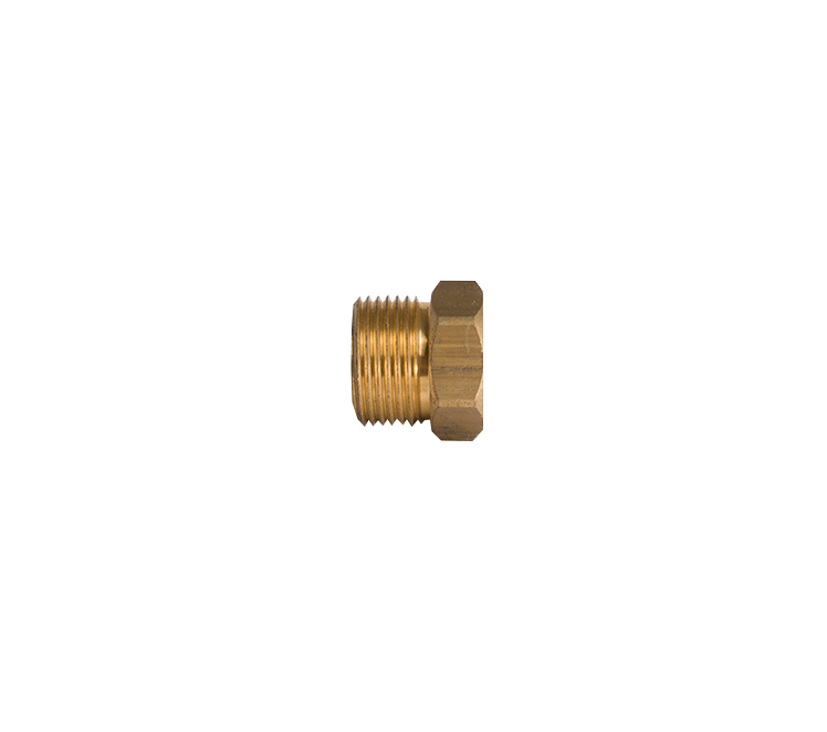 Verloopnippel M20x1,5 uitw. x 1/8”r inw.