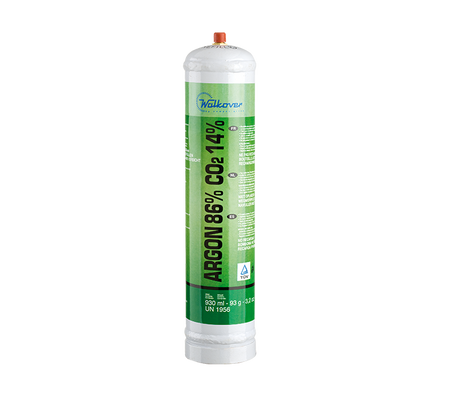 Argon/CO2 patroon 60 liter