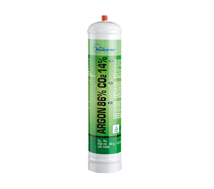 Argon/CO2 patroon 60 liter