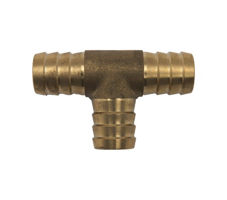 T-stuk messing 3 x 19mm (3/4")