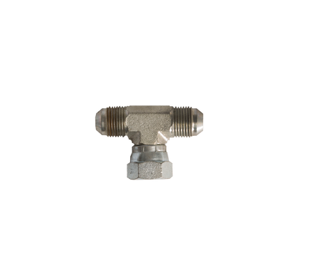 T-stuk 2x 3/4" uitw. JIC 1x 3/4" inw. JIC