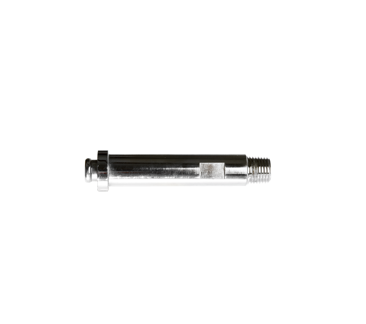 Aansluitpen verchroomd 24,32 x 1/4" NPTm MS Ru3 DIN10