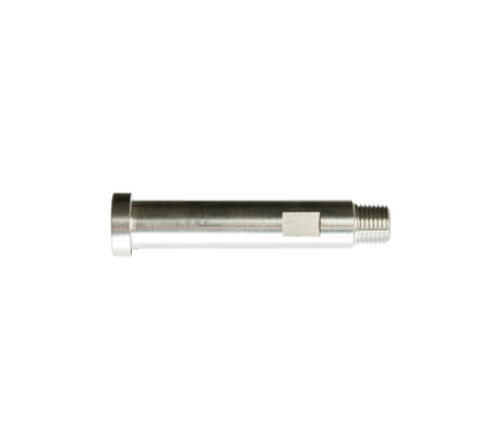 Aansluitpen verchroomd 1"W NEN x 1/4"NPTm Ru4 Lu4(*NEN pen is vlak*)