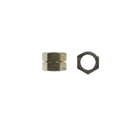 Wartel verchroomd 3/8"l