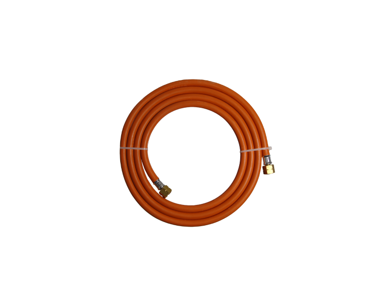 Propaan slang 6 x 13mm 250cm 2 x wartel 3/8"l