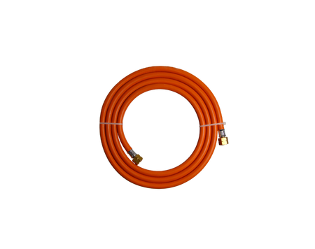Propaan slang 6 x 13mm 250cm 2 x wartel 3/8"l