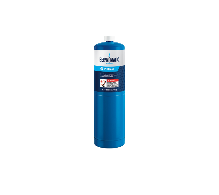 Bernzomatic wegwerp cilinder Propaan 400 gram - TX9