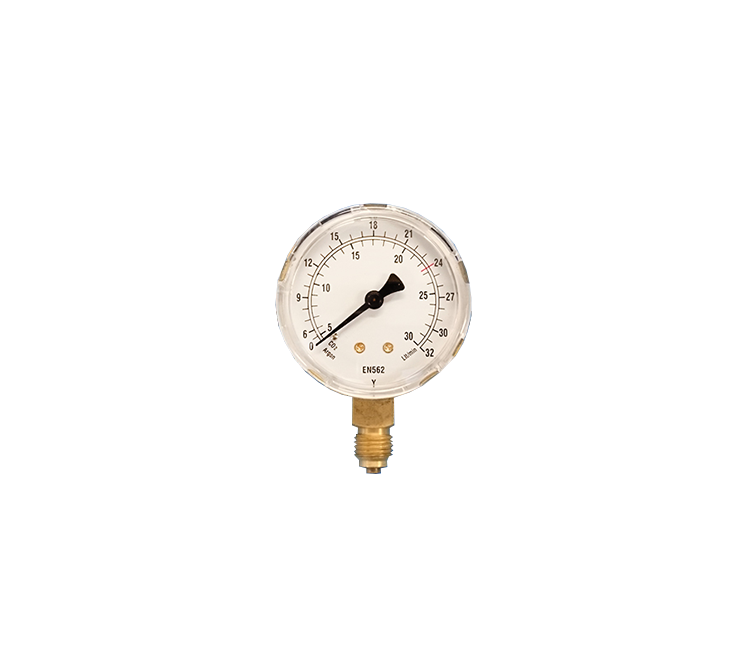 Manometer argon 0-28/30 liter