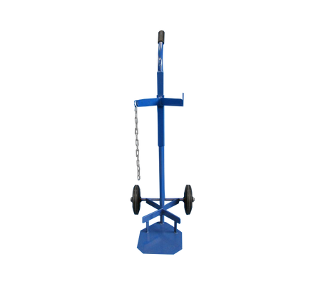 Fleswagen 1 x 10 liter rubber wielen