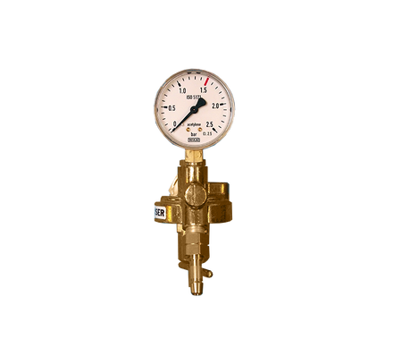 Leidingreduceer acetyleen Kayser 21.8 L 0-1.5 bar