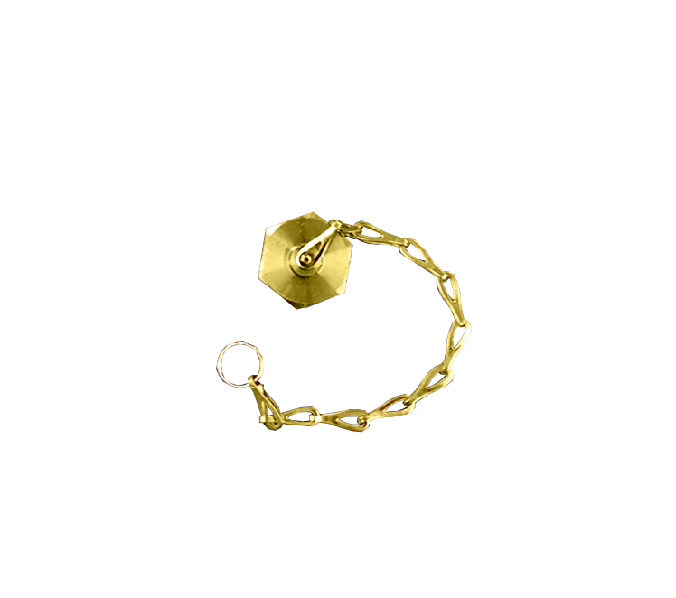 Blindmoer 3/4"r met ketting