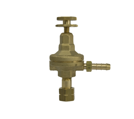 Karweiregelaar Junior 0-4 bar met een 3/8"l wartel en 6mm slangtule