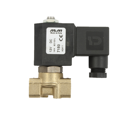 Gaskraan en electr.klep 2 x 1/4"inw.- 230 Volt