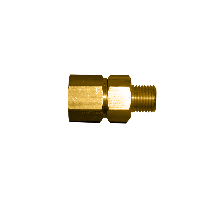 Wartelend verloop 1/4"r uitw.  x 3/8"r bolconisch inw.