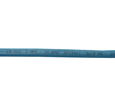 Zuurstof slang 9x16 per meter