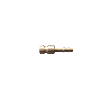 Propaan snelkoppeling messing 4 mm tule alleen mannetje