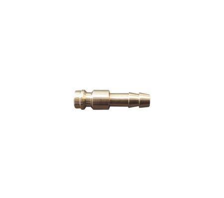 Propaan snelkoppeling messing 6 mm tule alleen mannetje