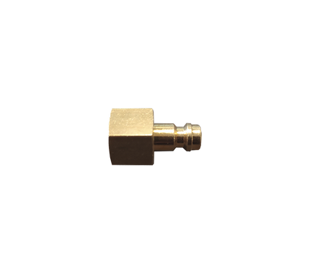 Propaan snelkoppeling messing 1/4''r inw alleen mannetje
