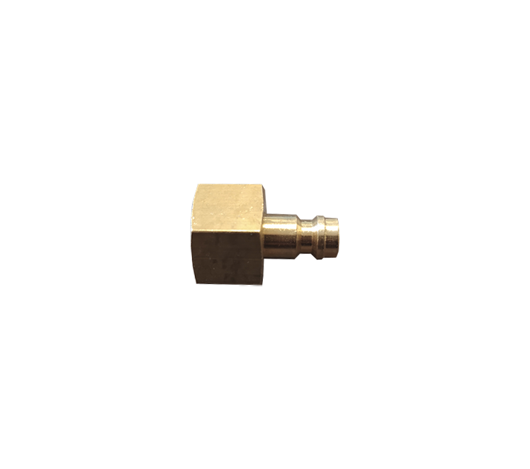 Propaan snelkoppeling messing 3/8"r inw alleen mannetje