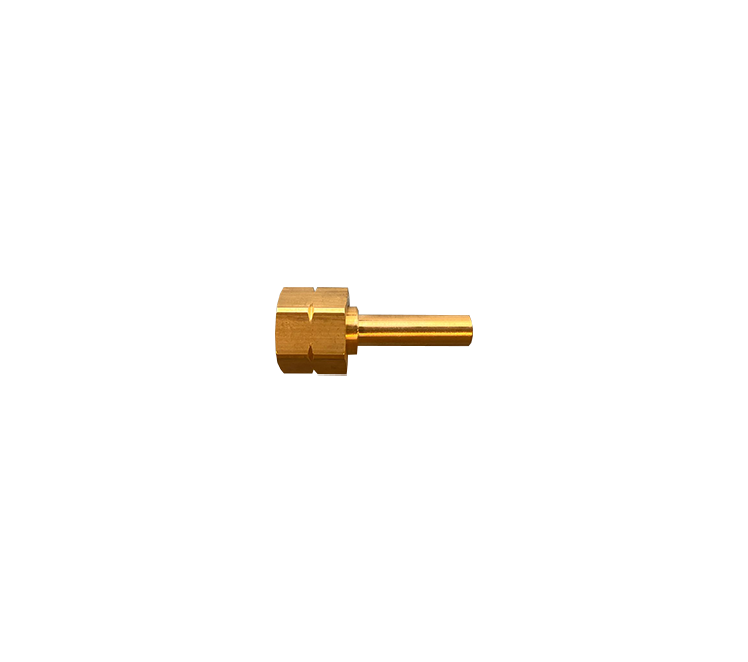 Wartel 3/8"L met tule 8mm glad