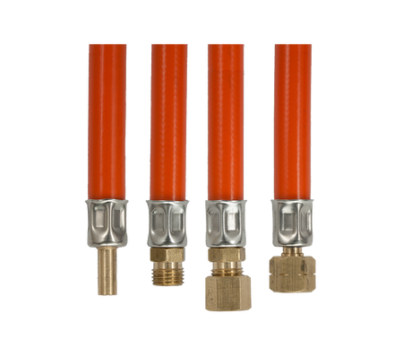Verlengslang 300cm 8mm knelkoppeling x M14x1.5 uitw. voor knelkoppeling rubber slang