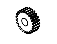 Tandwiel voor EBM.36/P-18V. - Weldingshop
