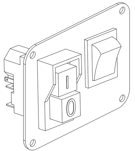 Besturingspaneel set, 220 V. - Weldingshop