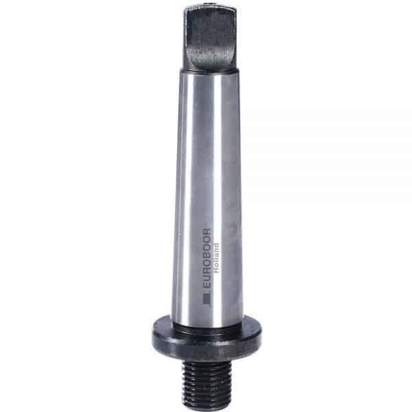 Adapter, morse conus, MT2, schroefdraad, 1/2".
