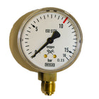 Manometer zuurstof 0-16 bar 63mm - Weldingshop