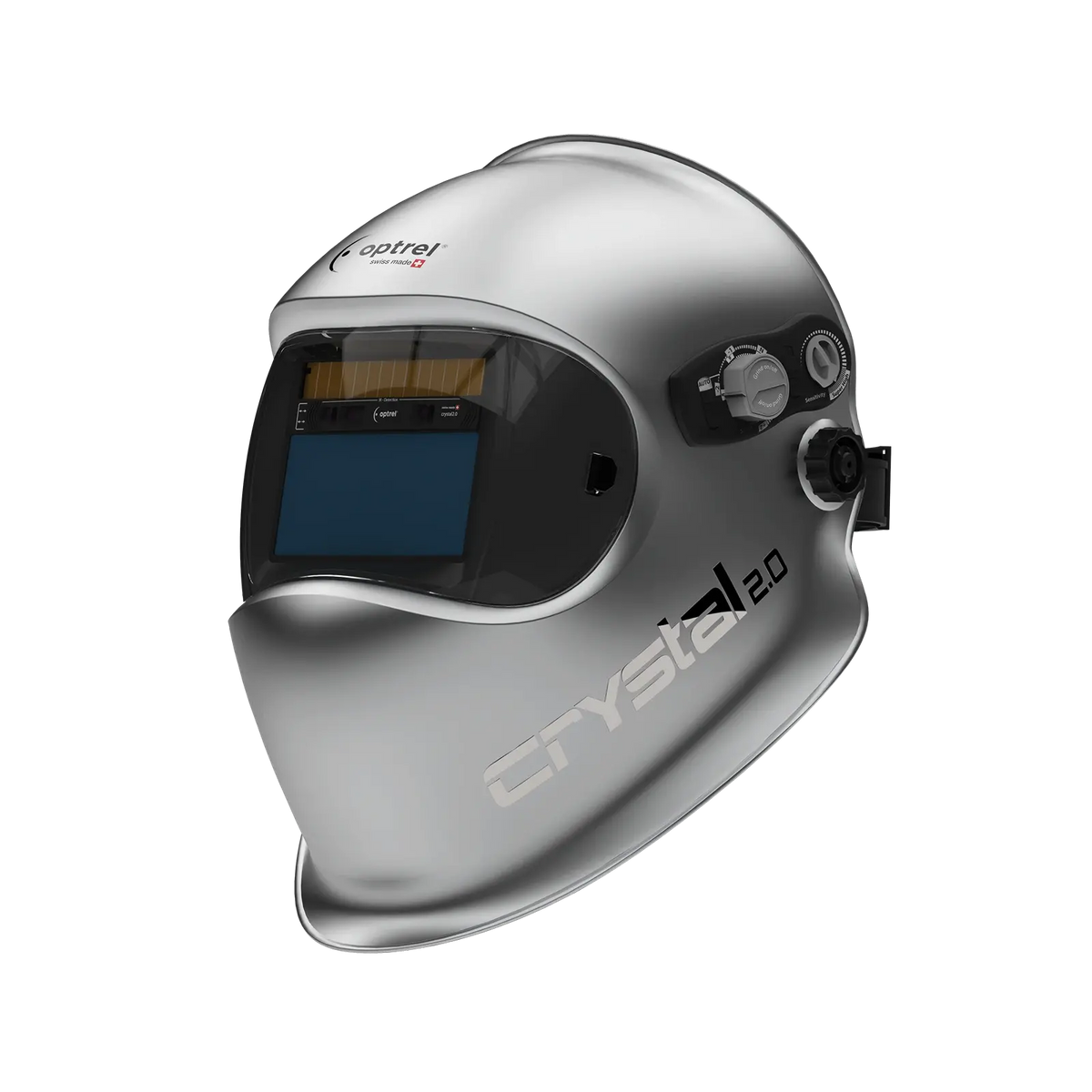 Optrel crystal2.0 automatische lashelm zilver 1006.900 – 1006.900