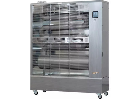 Infrarood dieselstraler Pro 58 kW RVS motief Wifi Hipers