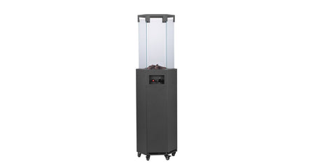 Infrarood terras heater 8.0kW hexagonaal - Antraciet MW Tools