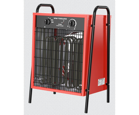 Industriële elektrische warmeluchtblazer 30 kW - 3x400 V - Tot 1300 m³ MW Tools - foto 2