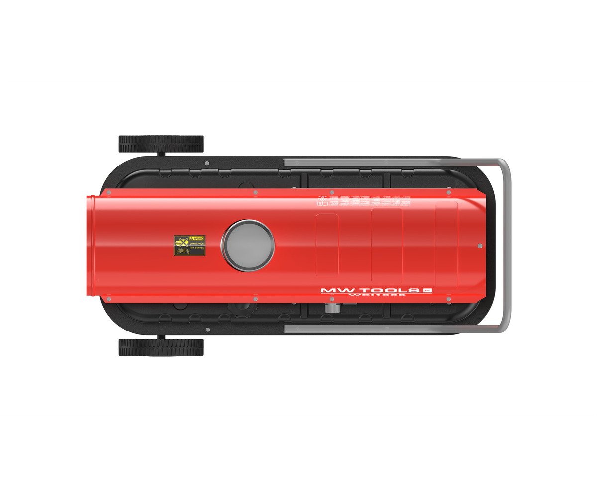 Indirecte dieselheater 30 kW - Met rookgasafvoer - Tot 1740 m³ MW Tools - foto 3