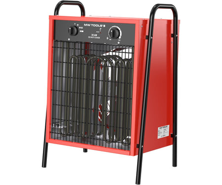 Industriële elektrische warmeluchtblazer 30 kW - 3x400 V - Tot 1300 m³ MW Tools - foto 3