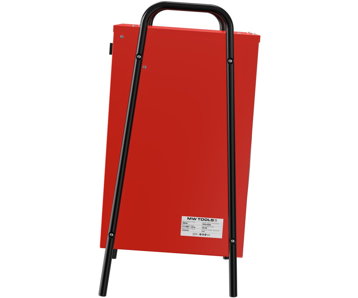 Industriële elektrische warmeluchtblazer 30 kW - 3x400 V - Tot 1300 m³ MW Tools - foto 5