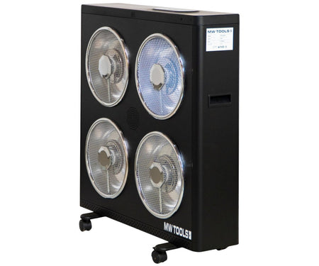 Elektrische infrarood werkplaatskachel 3 kW - Tot 60 m³ - Thermostaat - Afstandsbediening MW Tools - foto 13