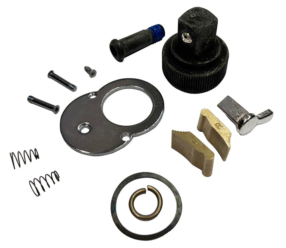 1/4" RATEL REPARATIE SET 90T FLEXIBELE KOP