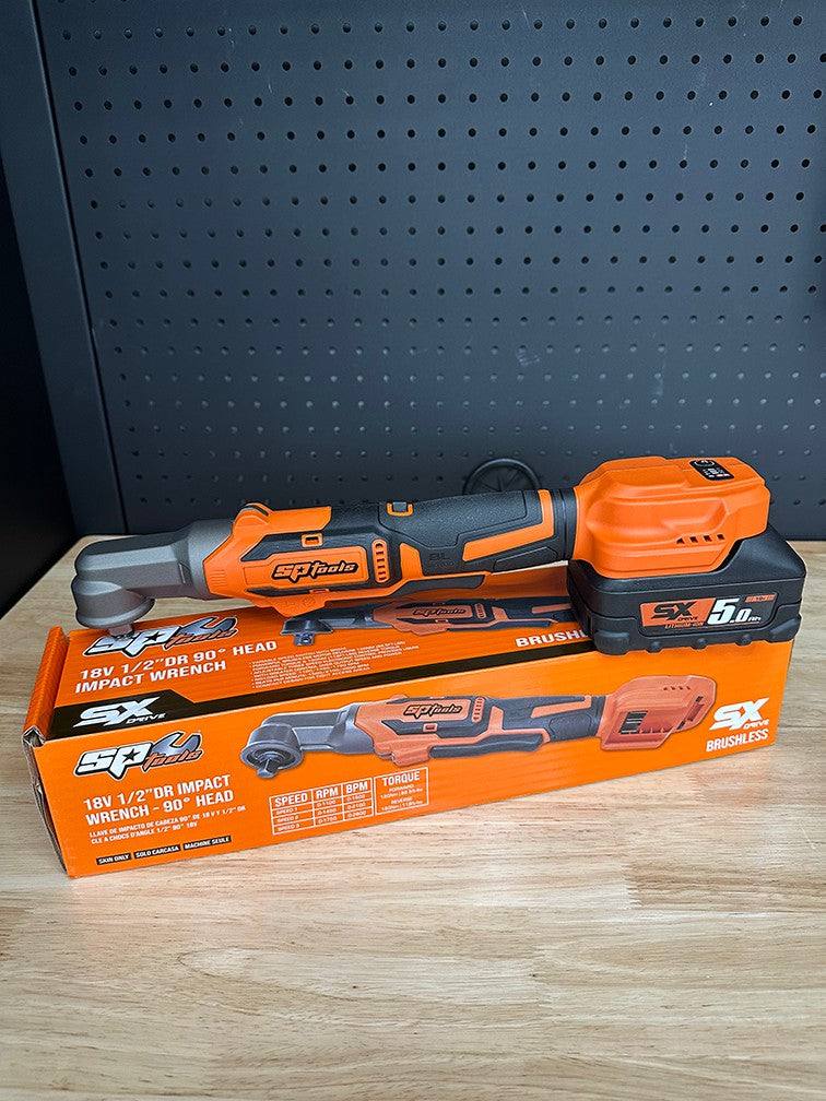 18V ACCU 1/2" HAAKSE SLAGMOERSLEUTEL BRUSHLESS BODY ONLY