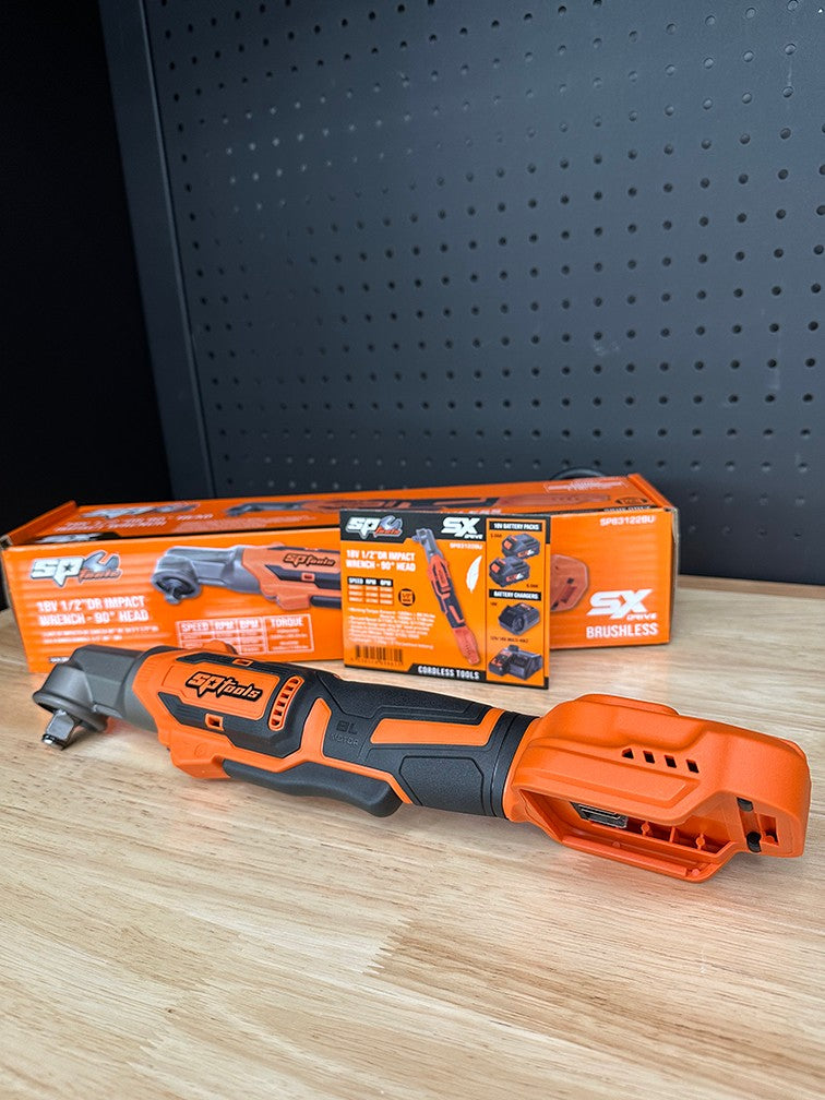 18V ACCU 1/2" HAAKSE SLAGMOERSLEUTEL BRUSHLESS BODY ONLY