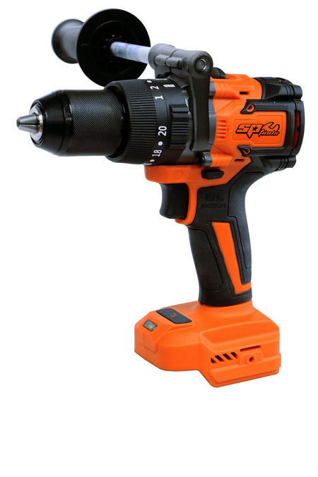18V COMBO KIT MET BOORMACHINE + SLAGSCHROEVENDRAAIER + HAAKSE SLIJPER + TAS