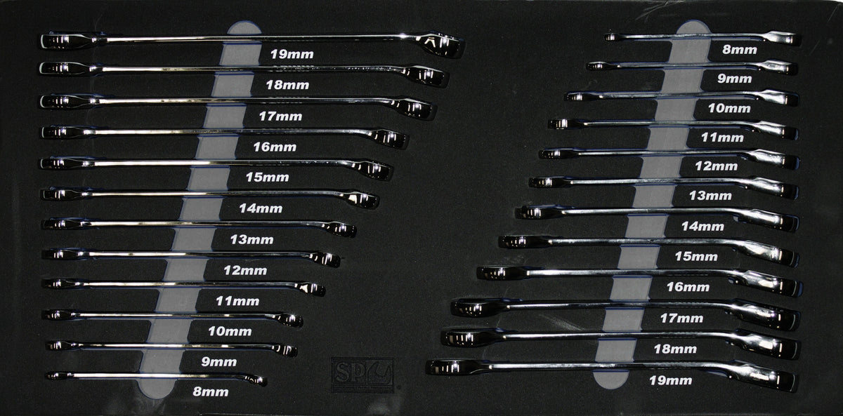 EVA FOAM INLEG 24 DELIG RING-STEEK EN RINGRATEL SLEUTELS VOOR SP40101