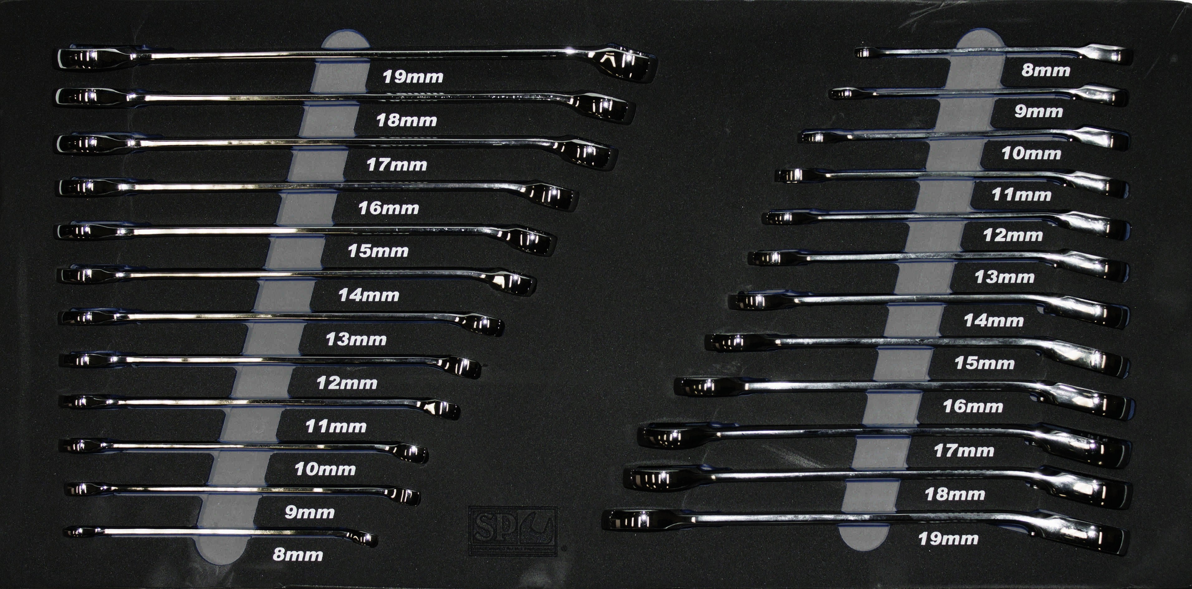 EVA FOAM INLEG 24 DELIG RING-STEEK EN RINGRATEL SLEUTELS VOOR SP40101