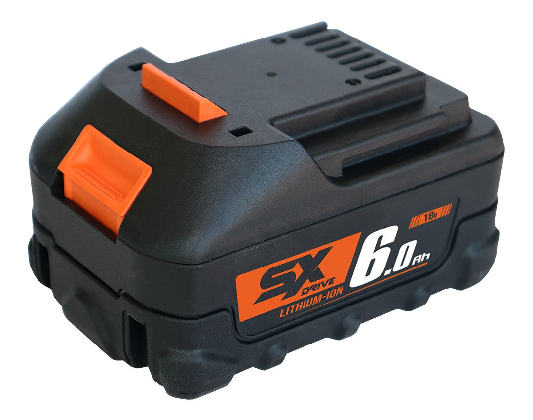 3/4" SLAGMOERSLEUTEL 18V MET LADER EN 2 6Ah ACCU'S